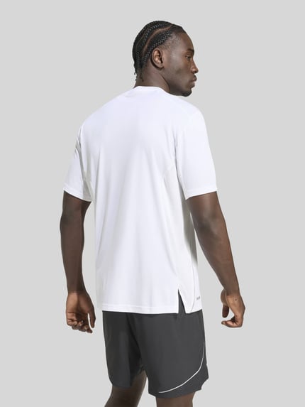 adidas Training Regular Fit T-Shirt mit Logo-Print Weiss 4
