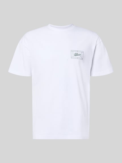Regular Fit T-Shirt mit Logo-Print Shop The Look MANNEQUINE