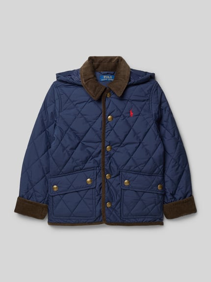 Polo Ralph Lauren Teens Steppjacke mit Logo-Stitching Marine 1