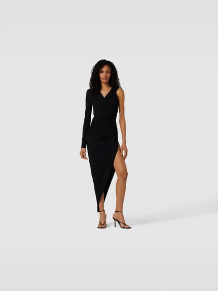 Alexandre Vauthier Avondjurk met v-hals Zwart - 4
