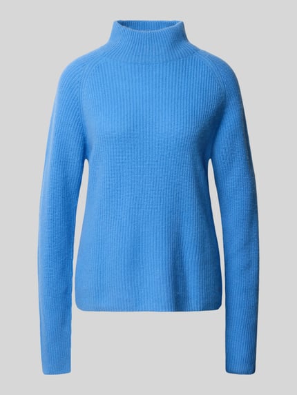 Fynch-Hatton Strickpullover aus Kaschmir mit Stehkragen Royal 2