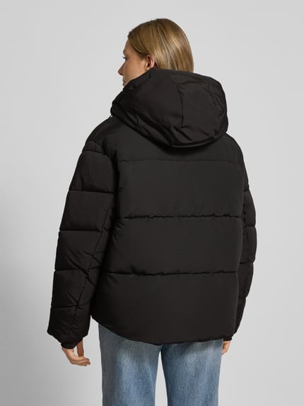 WITHBLACK Regular Fit Puffer Jacket mit Zweiwege-Reißverschluss Black 5