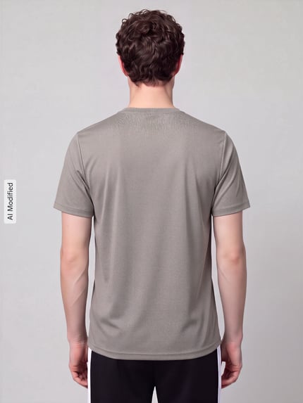 PUMA Performance t-shirt sportowy o kroju regular fit z nadrukiem z logo Błotnisty 5
