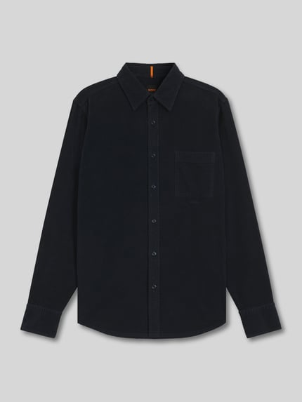 BOSS Orange Regular Fit Freizeithemd aus reiner Baumwolle Modell 'RELEGANT_6_M'
Marine 2