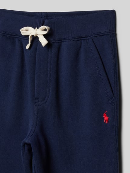 Polo Ralph Lauren Kids Regular Fit Sweatpants mit Eingrifftaschen Marine 2