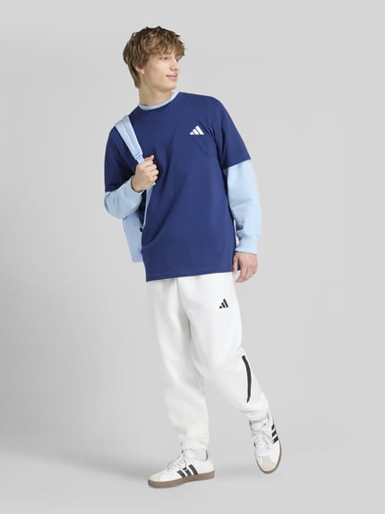 adidas Sportswear Regular fit jogger met katoen-aandeel Wit - 1