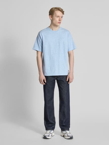 Levi's® T-Shirt mit Label-Stitching Modell 'IGUAN' Hellblau 1