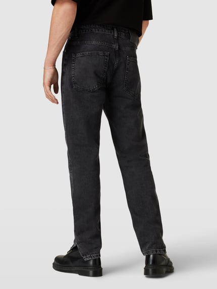 PEGADOR Jeans mit Label-Stitching Modell 'Carpe' Black 5