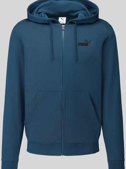 PUMA Performance Regular Fit Sweatjacke aus Baumwoll-Mix Petrol 2