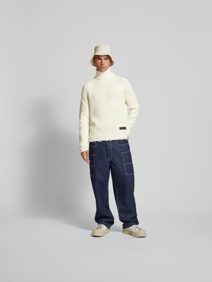 Dsquared2 Pullover met col Offwhite - 1