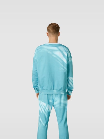 Blue Sky Inn Bluza o kroju oversized z wyhaftowanym logo Jasnoniebieski 5