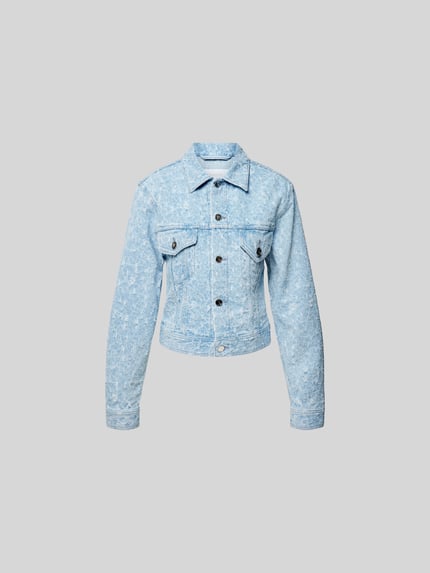 Jeansjack met borstzakken Shop The Look MANNEQUINE