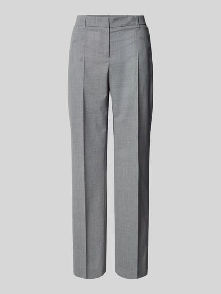 Regular Fit Anzughose aus reiner Schurwolle Shop The Look MANNEQUINE