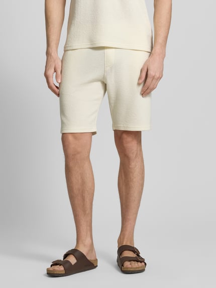 MCNEAL Sweatshorts mit elastischem Bund Ecru 4