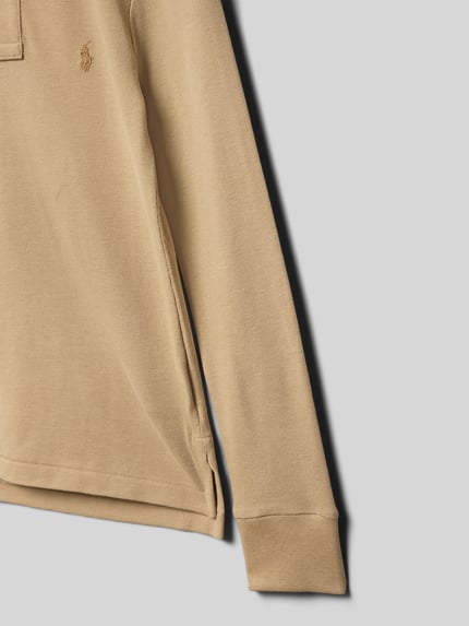 Polo Ralph Lauren Teens Koszulka polo z wyhaftowanym logo Khaki 2