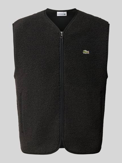 Lacoste Weste mit Logo-Detail SHERPA VEST Black 1