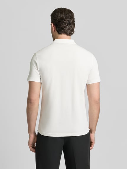 Antony Morato Slim Fit Polo-Shirt mit Logo-Applikation Offwhite 5