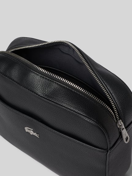 Lacoste Kulturbeutel mit Label-Detail Black 5