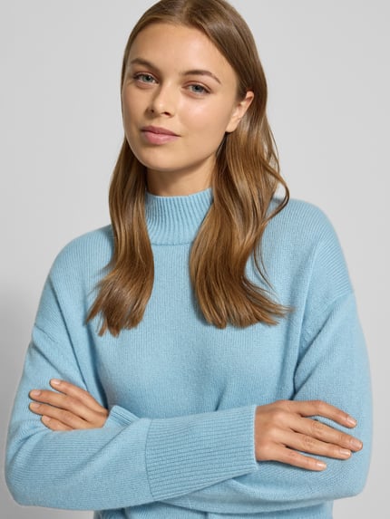 someday. Strickpullover aus reinem Kaschmir Modell 'Tenni' Eisblau 3