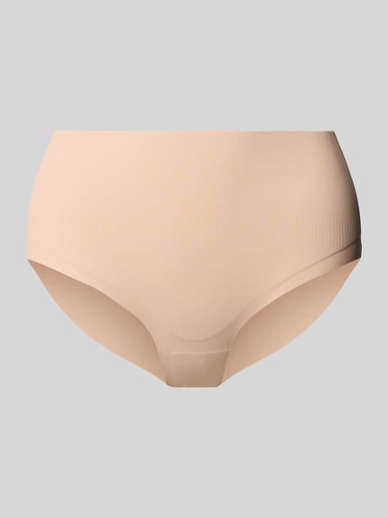 Productfoto, Slip met light shaping support Model 'SMOOTH SUPPORT PANTY' van MAGIC Bodyfashion, nauwsluitende pasvorm, elastische band, dames slip, lichte shaping support, effen beige kleur, gladde textuur
