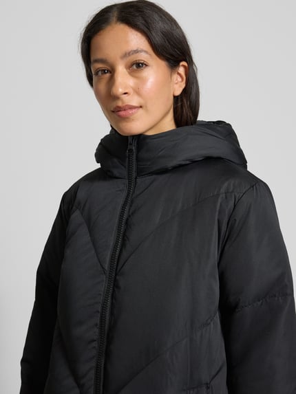 YAS Daunenmantel mit Zweiwege-Reißverschluss Modell 'IRIMA' Black 3