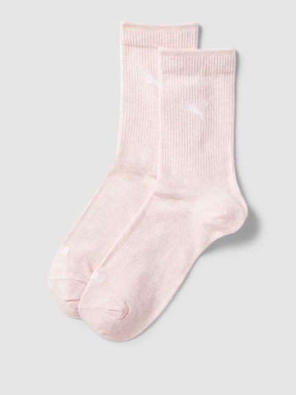 PUMA Sokken met labeldetails in een set van 2 paar Rosé gemêleerd - 1
