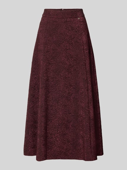 Midirok met structuurpatroon Shop The Look MANNEQUINE