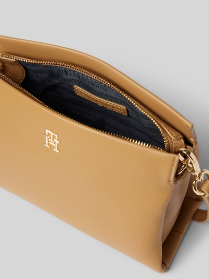Tommy Hilfiger Torebka z aplikacją z logo Beżowy 5