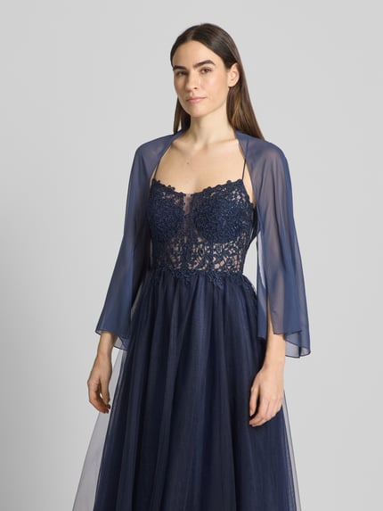SWING Bolero mit offener Vorderseite Marine 4