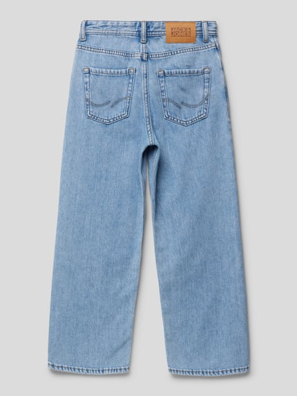 JACK & JONES Jeansy o kroju baggy fit z 5 kieszeniami model ‘ALEX’ Jasnoniebieski 3