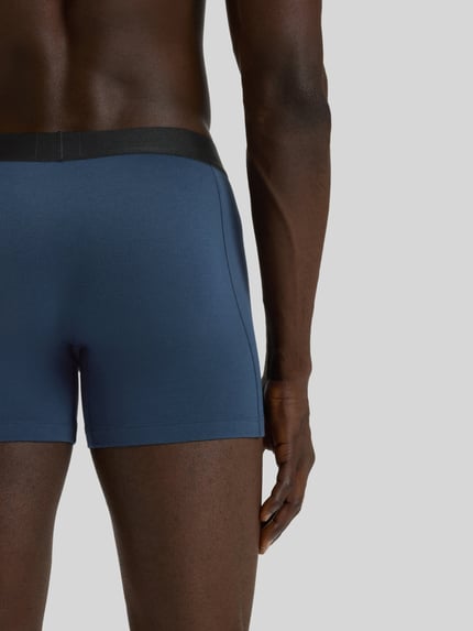 BOSS Spodnie o kroju regular fit z mieszanki bawełny w zestawie 3 szt. Niebieski 6