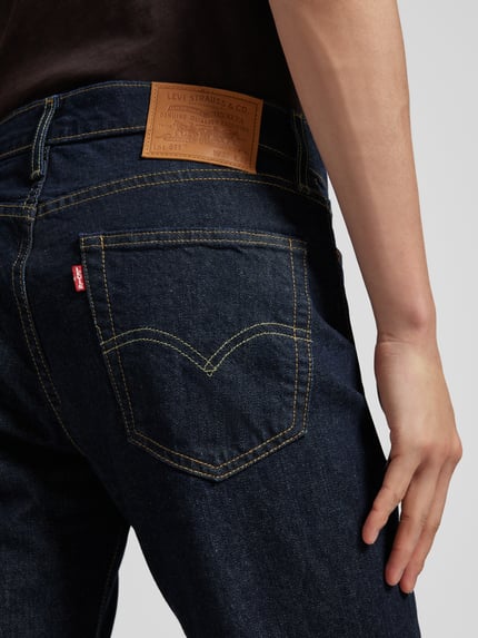 Levi's® Slim Fit Jeans Modell '511®' Dunkelblau 3