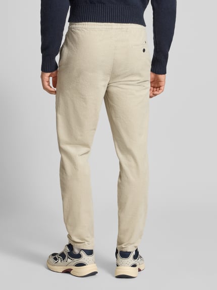 ONLY & SONS Tapered Cordhose aus Baumwoll-Mix Modell 'LINUS' Beige 5