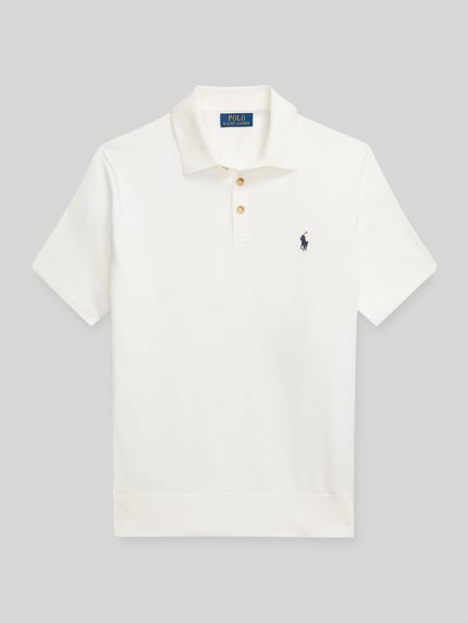 Polo Ralph Lauren Regular Fit poloshirt van puur katoen Offwhite - 2