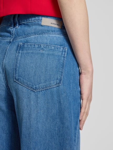 GANG Wide leg jeans met steekzakken model 'MONA' Blauw - 3