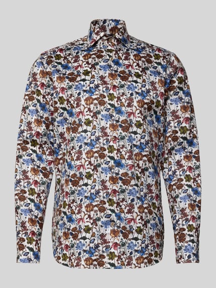 OLYMP SIGNATURE Slim Fit Business-Hemd mit Kentkragen Modell 'Savio' Weiss 2