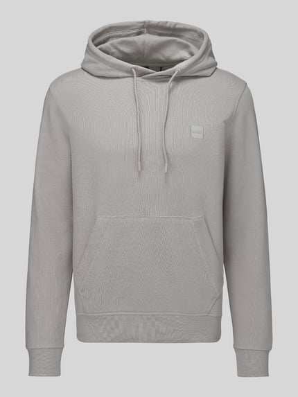 BOSS Orange Hoodie mit Logo-Patch Modell 'Wetalk' Beige 2