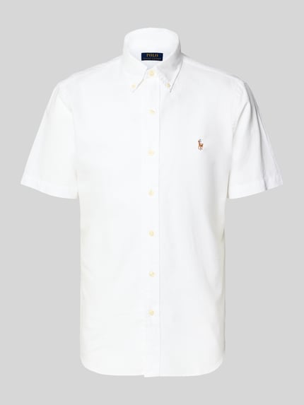 Produktfoto, wit regular fit vrijetijdsoverhemd uit puur katoen Regular Fit Freizeithemd aus reiner Baumwolle van Polo Ralph Lauren