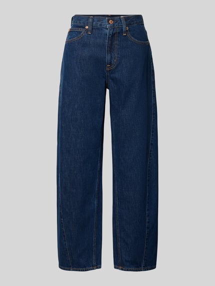 Jeansy o kroju wide fit w stylu 5-kieszeniowym Shop The Look MANNEQUINE