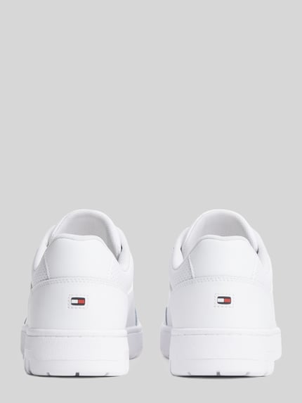 Tommy Hilfiger sneakers van echt leer Wit - 4