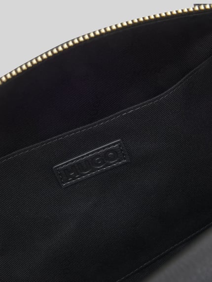 HUGO Henkeltasche mit Logo-Detail Modell 'Briony_Duffle' Black 6