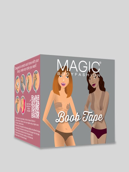 MAGIC Bodyfashion Zelfklevende borstband Beige - 4