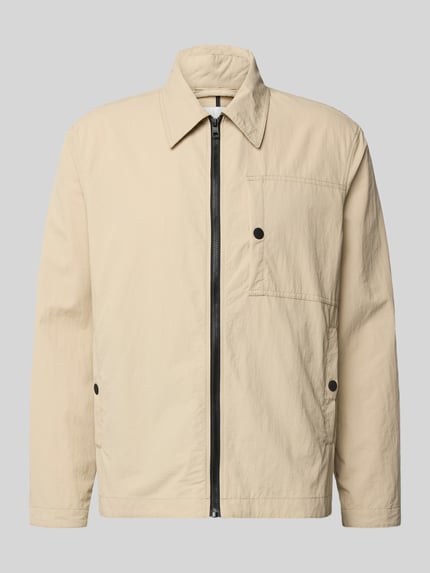 Marc O'Polo DENIM Regular Fit Blouson mit Umlegekragen Sand 2