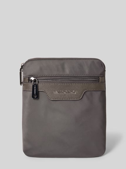 Valentino Bags Handtasche mit Label-Applikation Modell 'CARDANO' Anthrazit 1