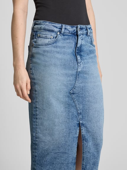 Mustang Jeansrok in 5-pocketmodel, model 'Eureka' Jeansblauw - 3