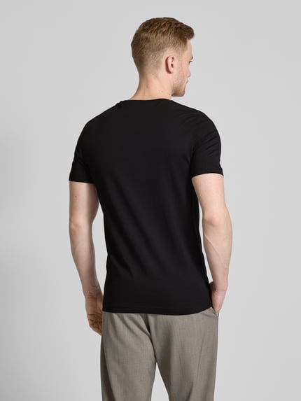 Christian Berg Men T-Shirt mit V-Ausschnitt Black 5