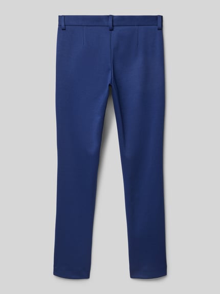 JACK & JONES Chinosy o kroju slim fit z ozdobnymi szwami i dodatkiem wiskozy model ‘JAXON’ Niebieski 3