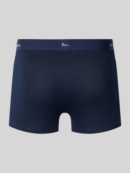 Paul Smith Trunks mit elastischem Logo-Bund im 3er-Pack Marine 3