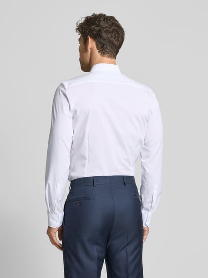 OLYMP No. Six Super Slim Fit Business-Hemd mit Kentkragen Weiss 5