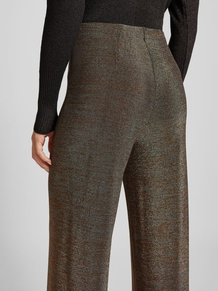 SEDUCTIVE Stoffen broek met elastische band, model 'Kimberly' Antraciet - 3